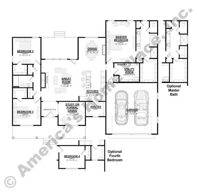 Berglund - Modern Farmhouse  First Floor
